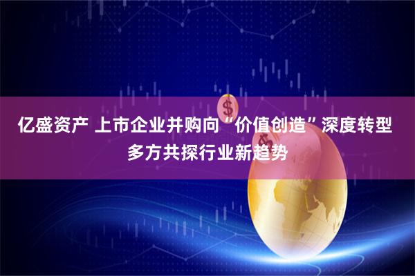 亿盛资产 上市企业并购向“价值创造”深度转型 多方共探行业新趋势